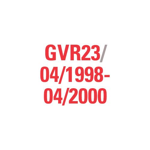 GVR23 05/2000-2007